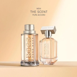 عطر بوس ذا سنت بيور اكورد او دو تواليت للرجال_100مل Boss The Scent Pure Accord Eau de Toilette